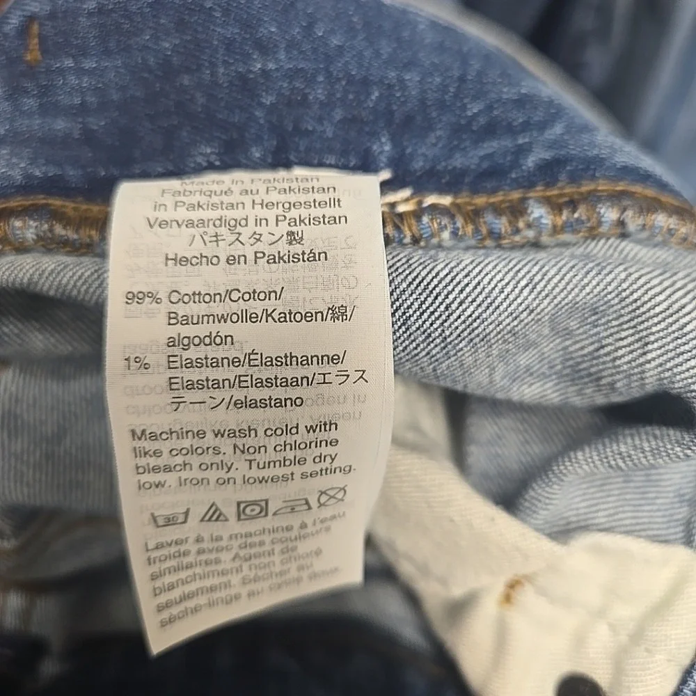 J. Crew Factory Flex Straight Jeans W32 L32‎ 32x32